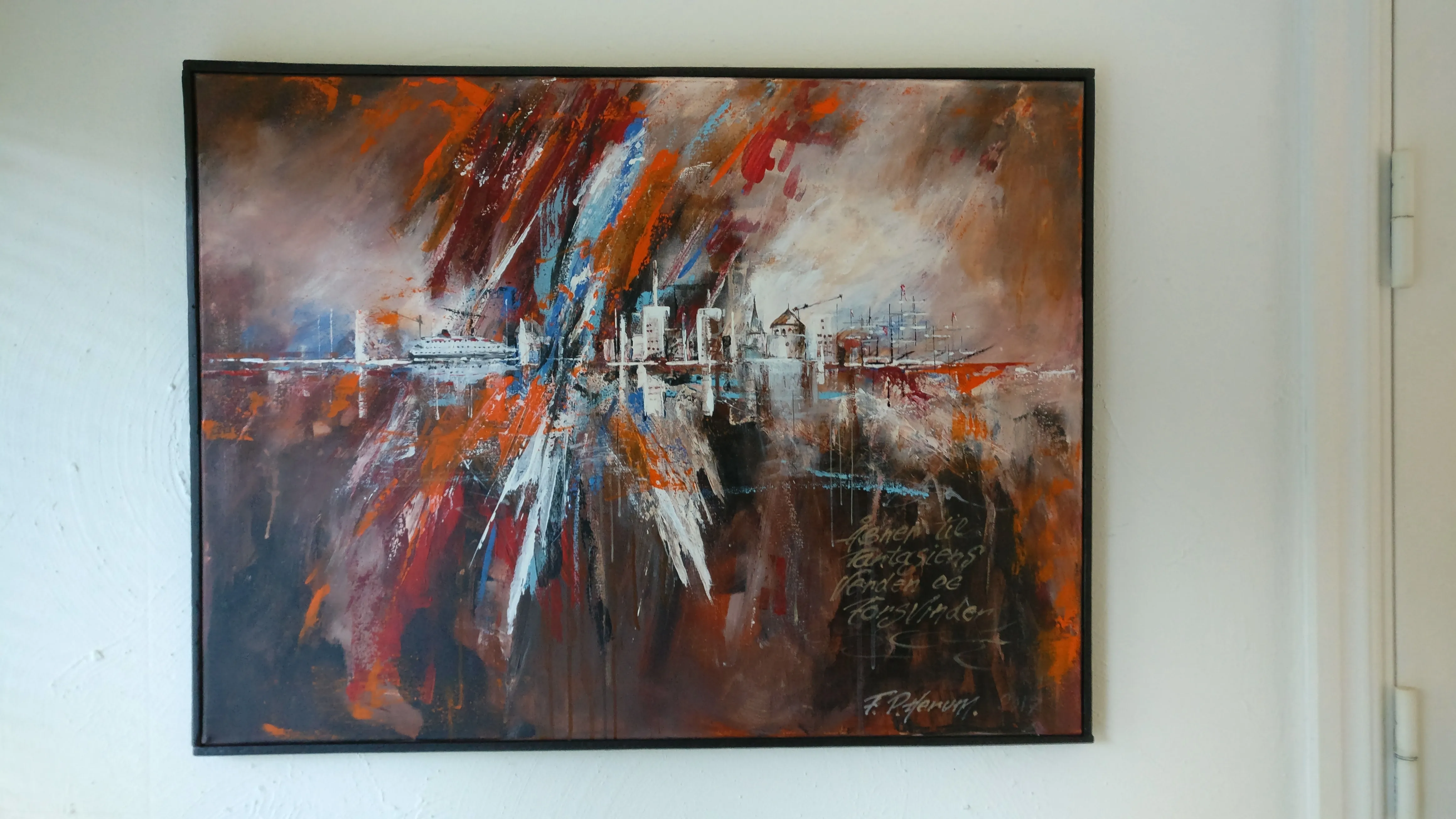 Maleri nr 123 60 cm X 80 cm